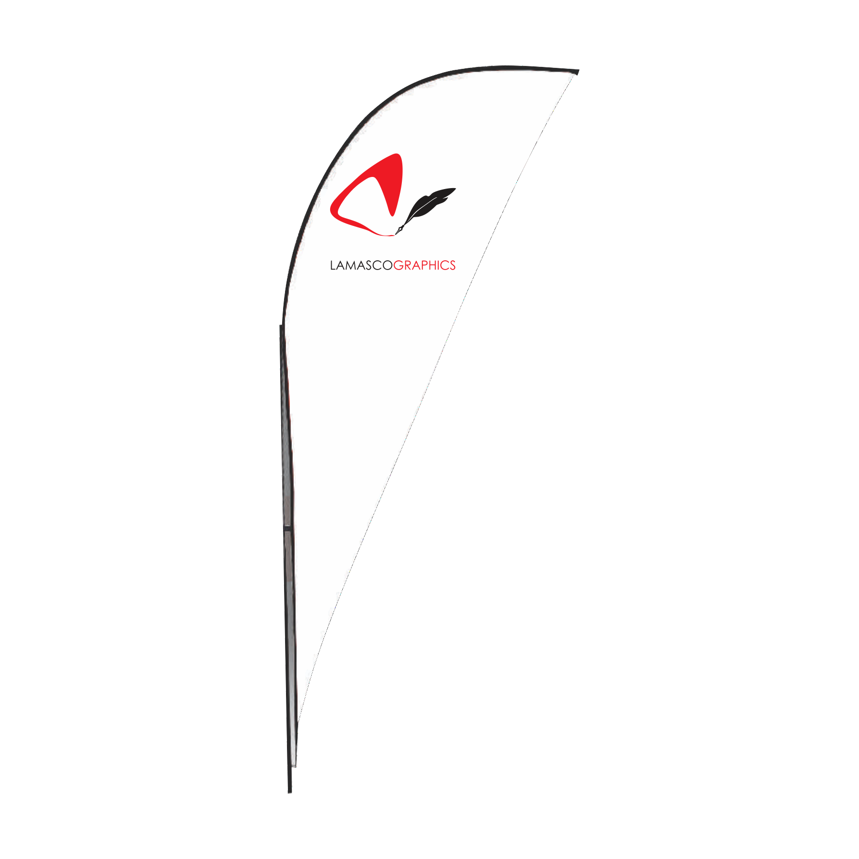 Sharkfin Flag